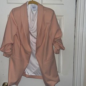 Cute peach blazer